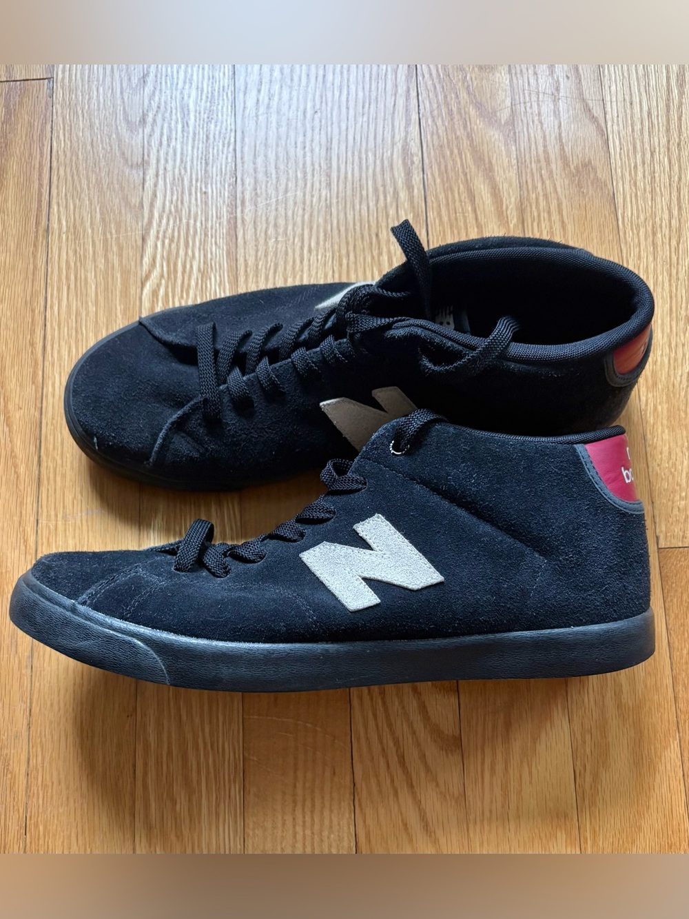 New Balance All Coasts 210 Black Sneakers Mid Men's Size 11.5 Black White